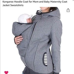 Maternity/Post Partum Kangaroo carrier Sweatshirt